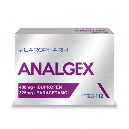 Analgex 400mg/325mg 12 comprimate filmate