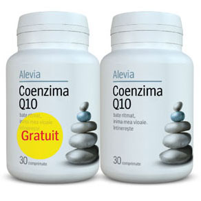 Alevia Coenzima Q10 10 mg 30cps+30cps