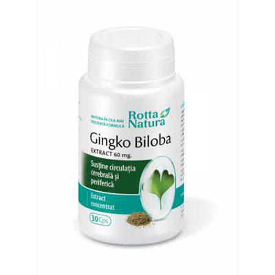 Extract Ginkgo Biloba 60mg 30 capsule