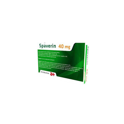 Spaverin 40 mg 20 comprimate