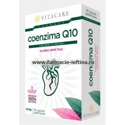 Coenzima Q10 Forte 30 capsule Vitacare