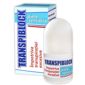Transpiblock piele sensibila 25ml