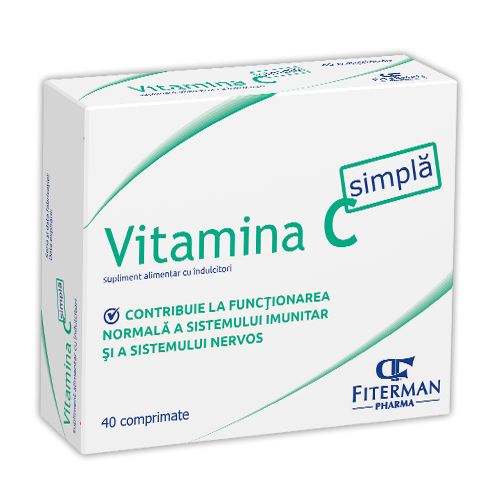 Vitamina C 180mg 40 comprimate Fiterman