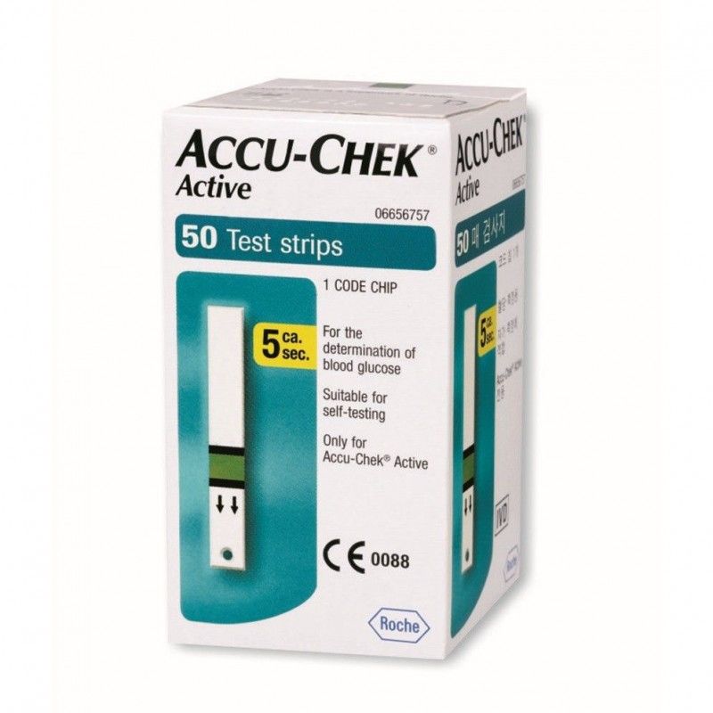 Accu-Chek Active - Teste  50 bucati