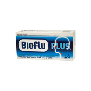 Bioflu Plus 16 capsule de noapte