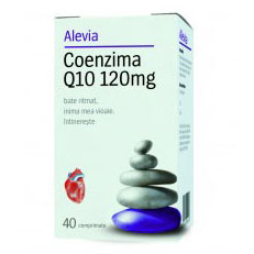 Coenzima Q10 120mg 40 comprimate Alevia