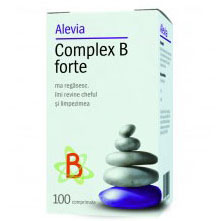 Complex B forte 100 comprimate Alevia