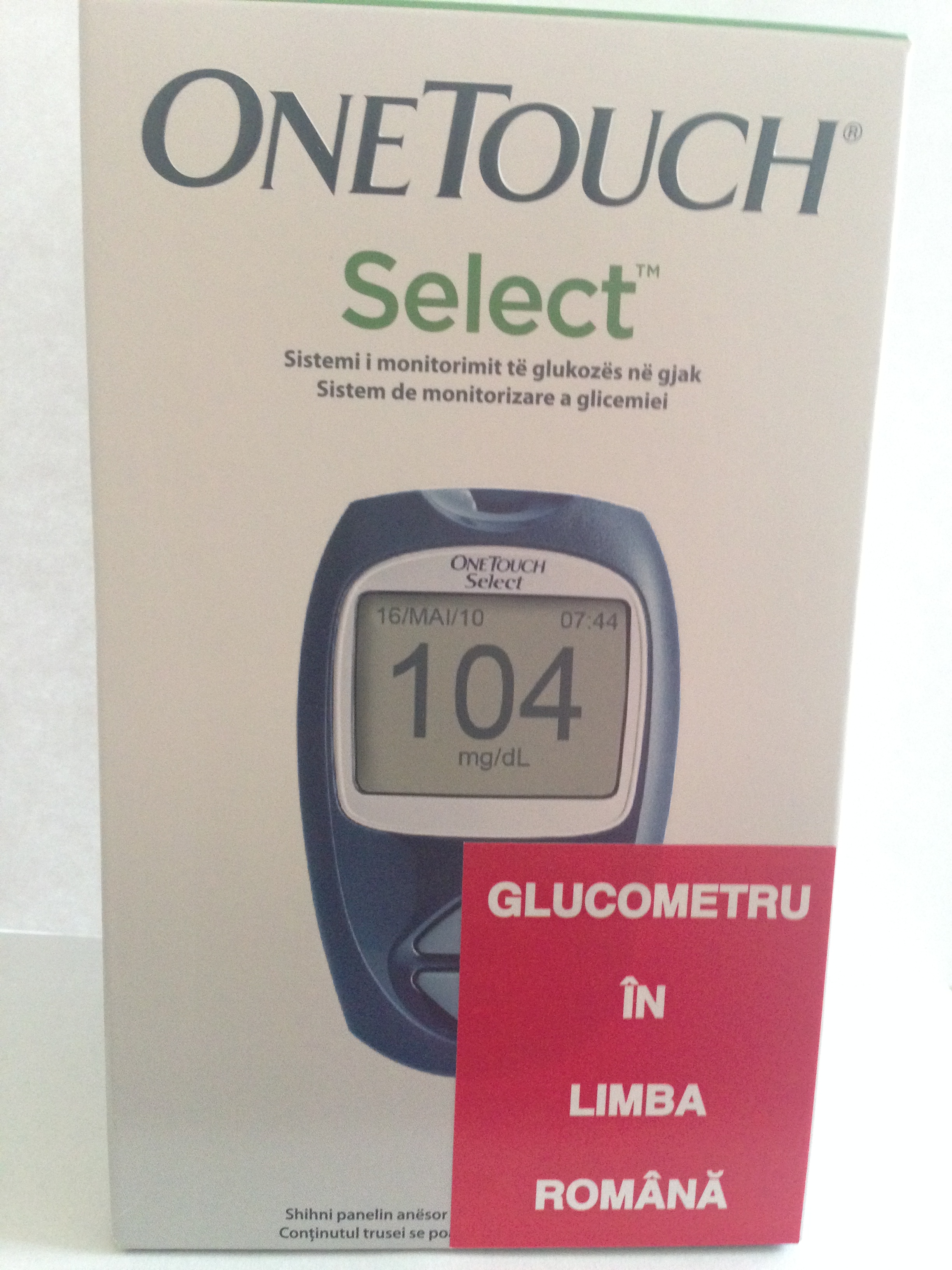 One Touch Select glucometru