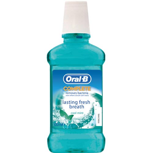 ORAL B Apa de gura Complete Antibacterial 500 ml