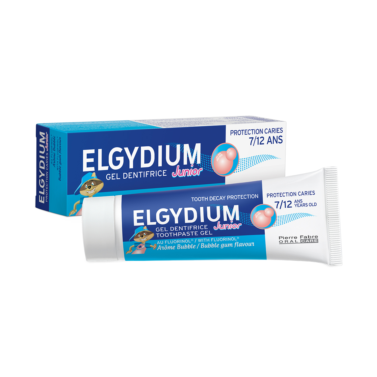Elgydium Junior pasta de dinti Bubble pentru copii 7-12 ani
