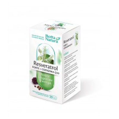 Resveratrol Forte + Coenzima Q10 30 capsule