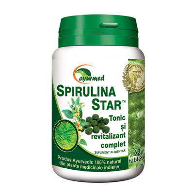 Ayurmed Spirulina Star 50/100 tablete
