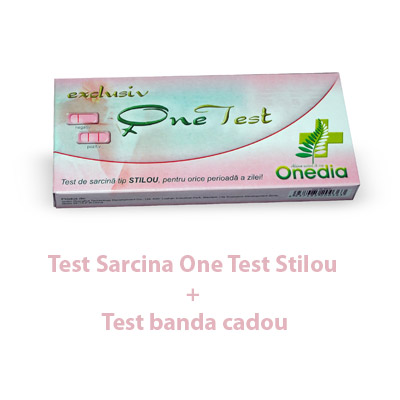 Test Sarcina One Test Stilou  +  Test banda cadou