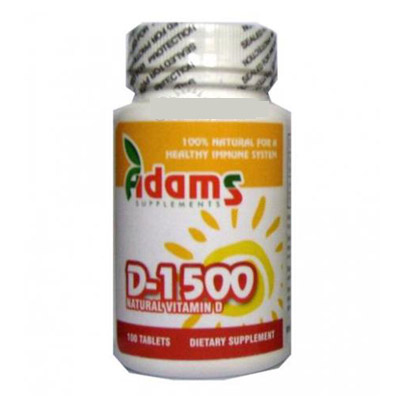 Adams Vitamina  D-1500 comprimate