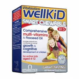 Vitabiotics Wellkid Smart 30 comprimate