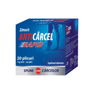 Zdrovit Anticarcel Rapid 20 plicuri