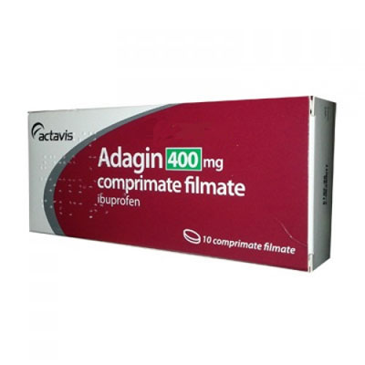 Adagin 400 mg 10 comprimate filmate