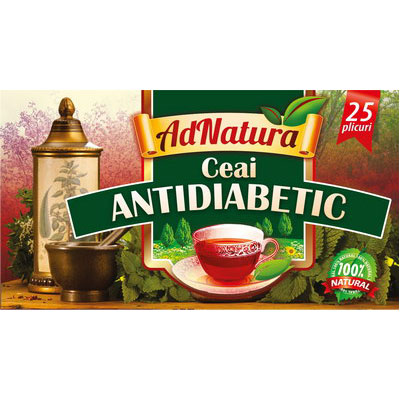 AdNatura Ceai antidiabetic 25 plicuri