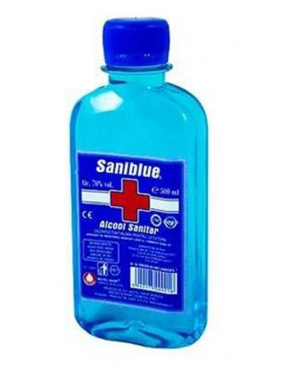 Alcool Sanitar Saniblue 200ml
