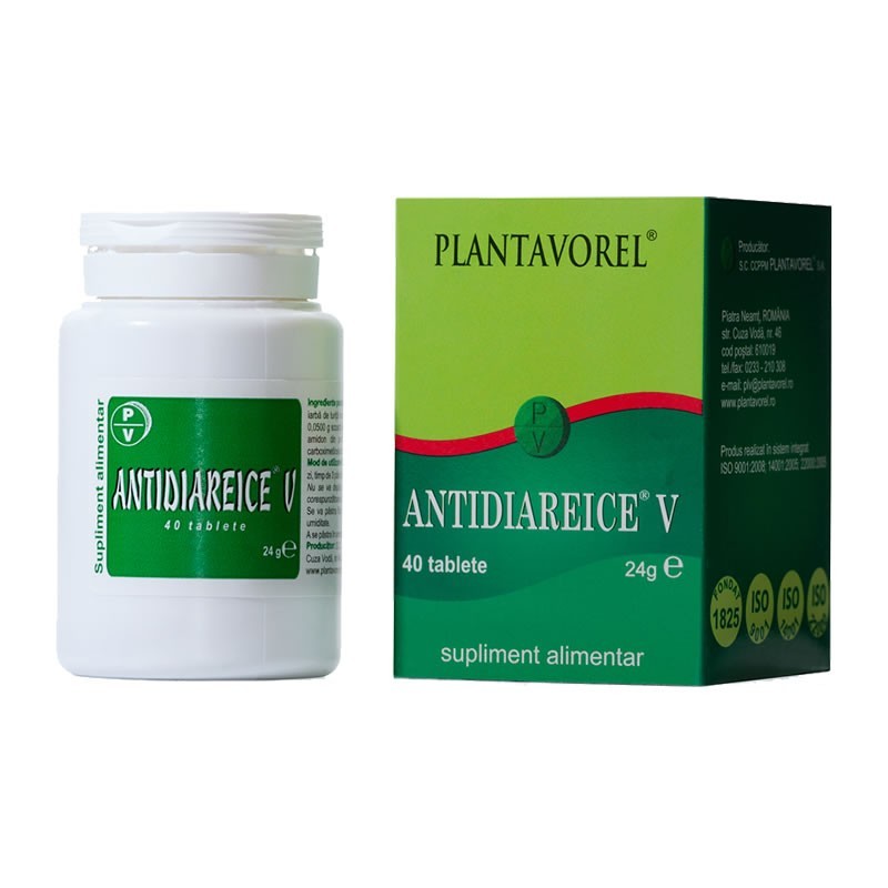 Antidiareice V 40 tablete Plantavorel