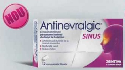 Antinevralgic Sinus 12 comprimate