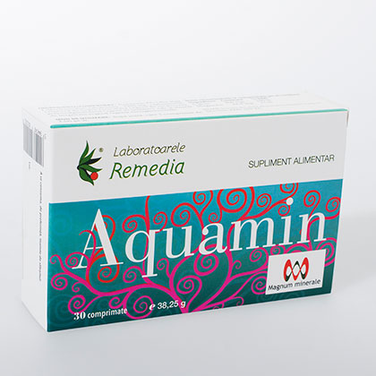 Remedia Aquamin 30 comprimate