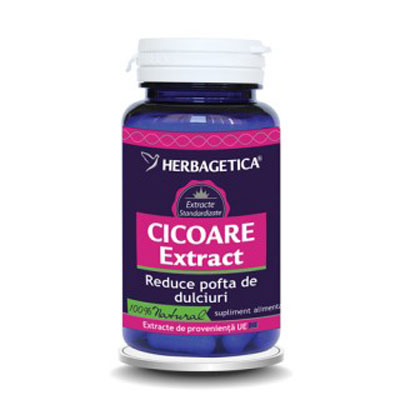 Herbagetica Cicoare Extract 60 cps