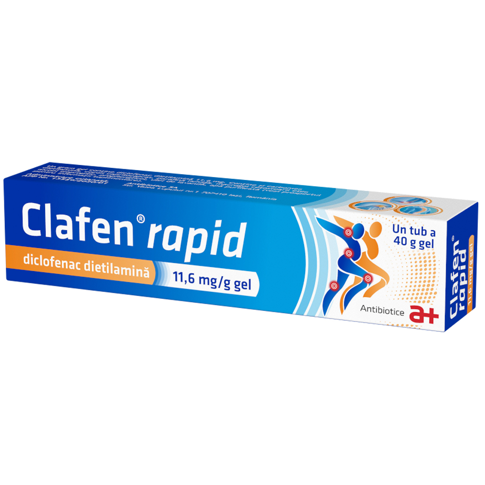 Clafen Rapid 11,6mg/g gel 40g