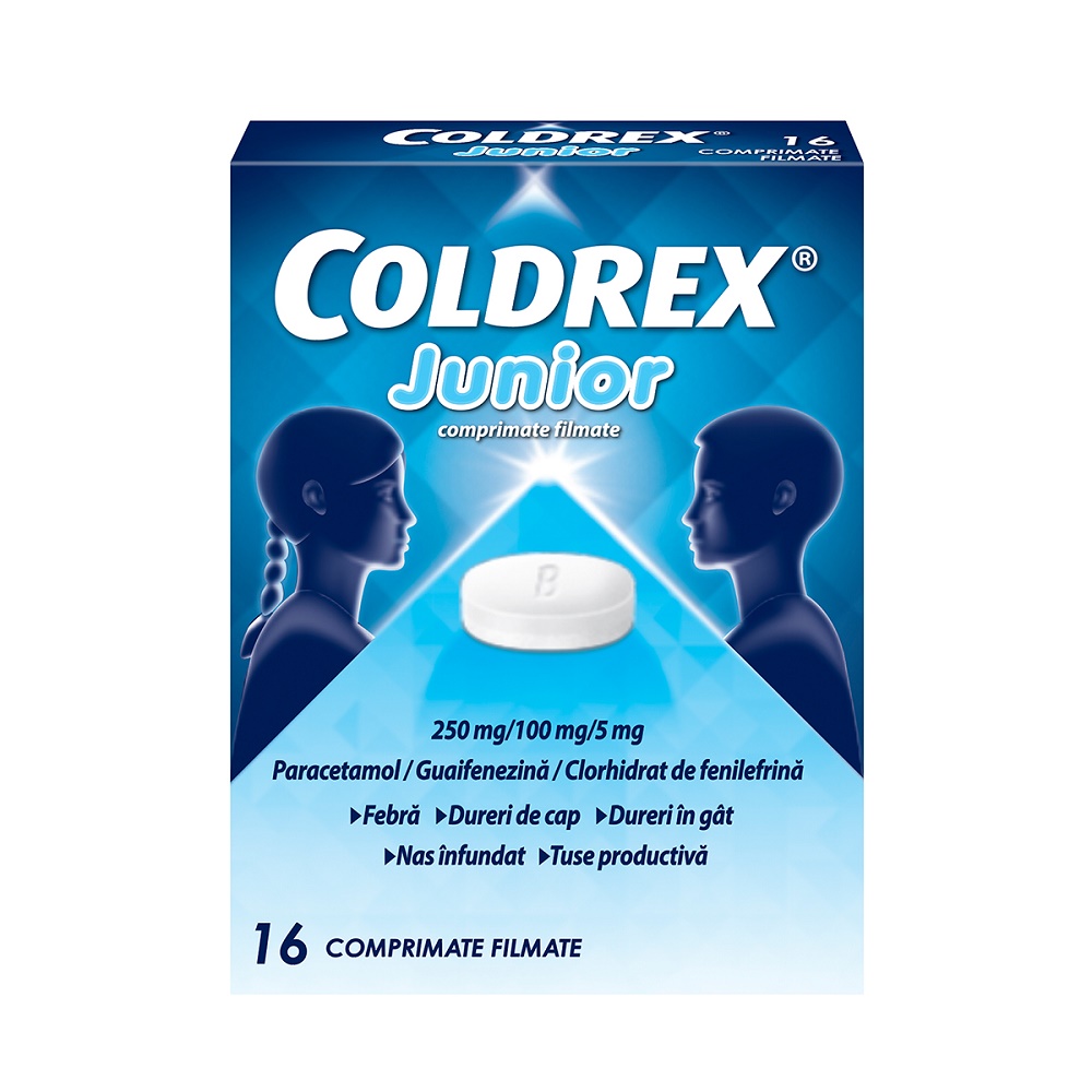 Coldrex Junior 16 comprimate