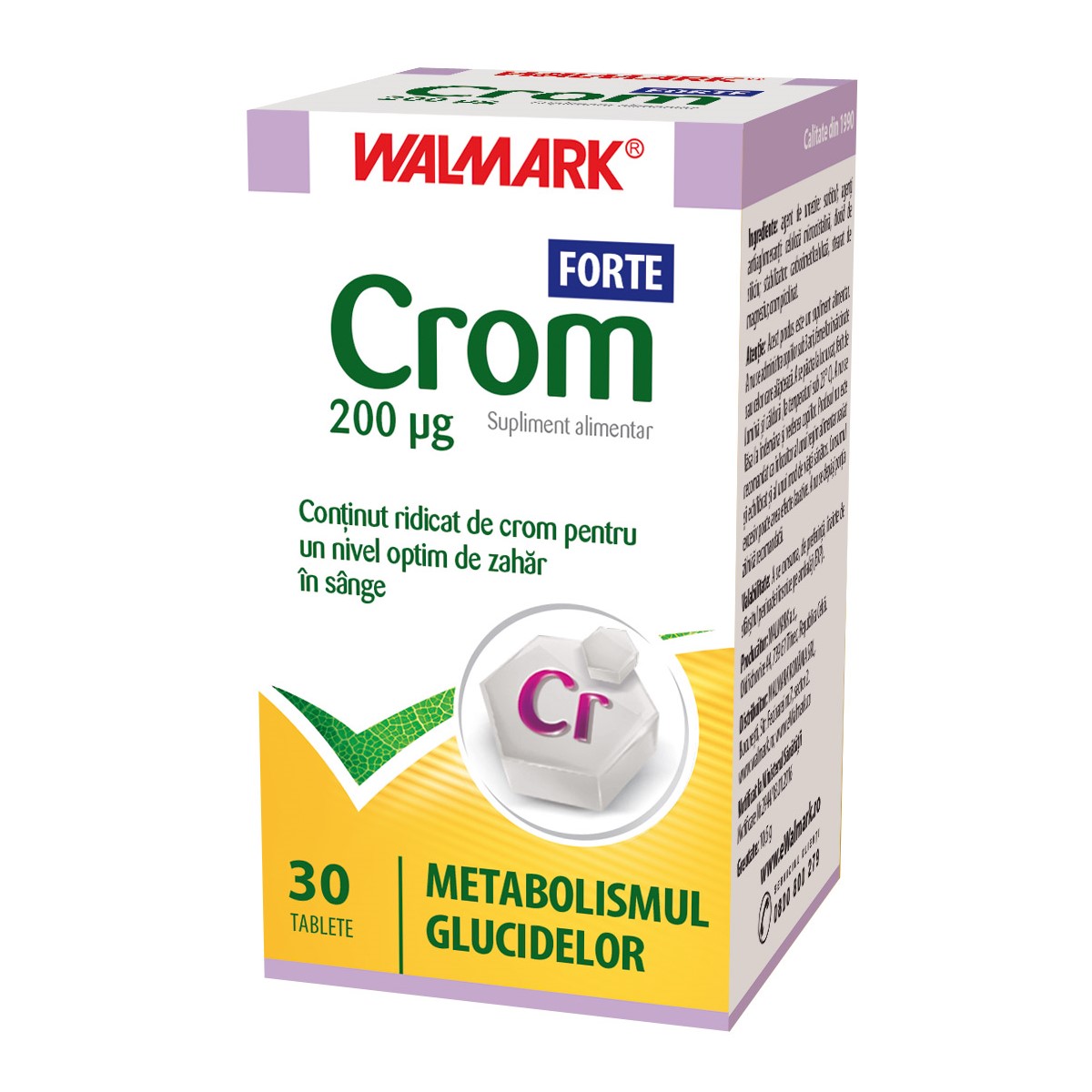 Crom Forte 200mg 30 tablete