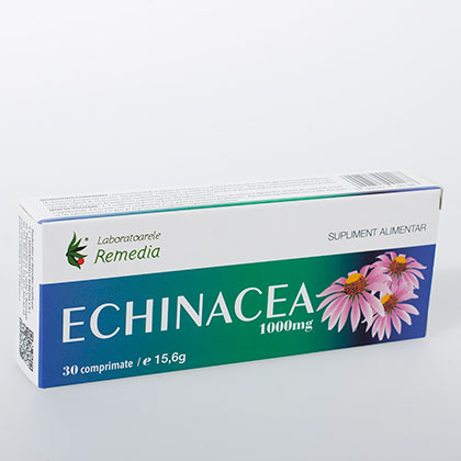 Remedia Echinacea 1000mg 30 comprimate