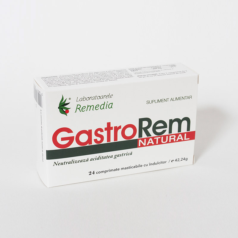 Remedia Gastrorem 24 comprimate