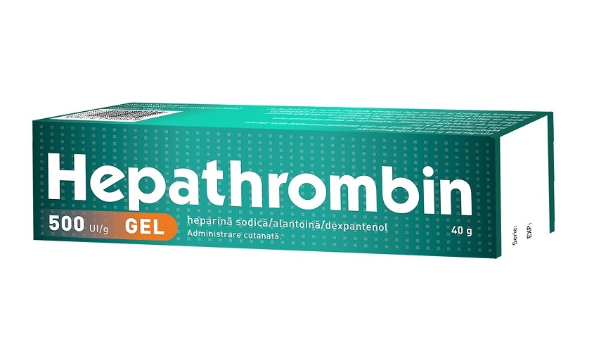 Hepathrombin 50000UI gel 40g (Hemofarm)