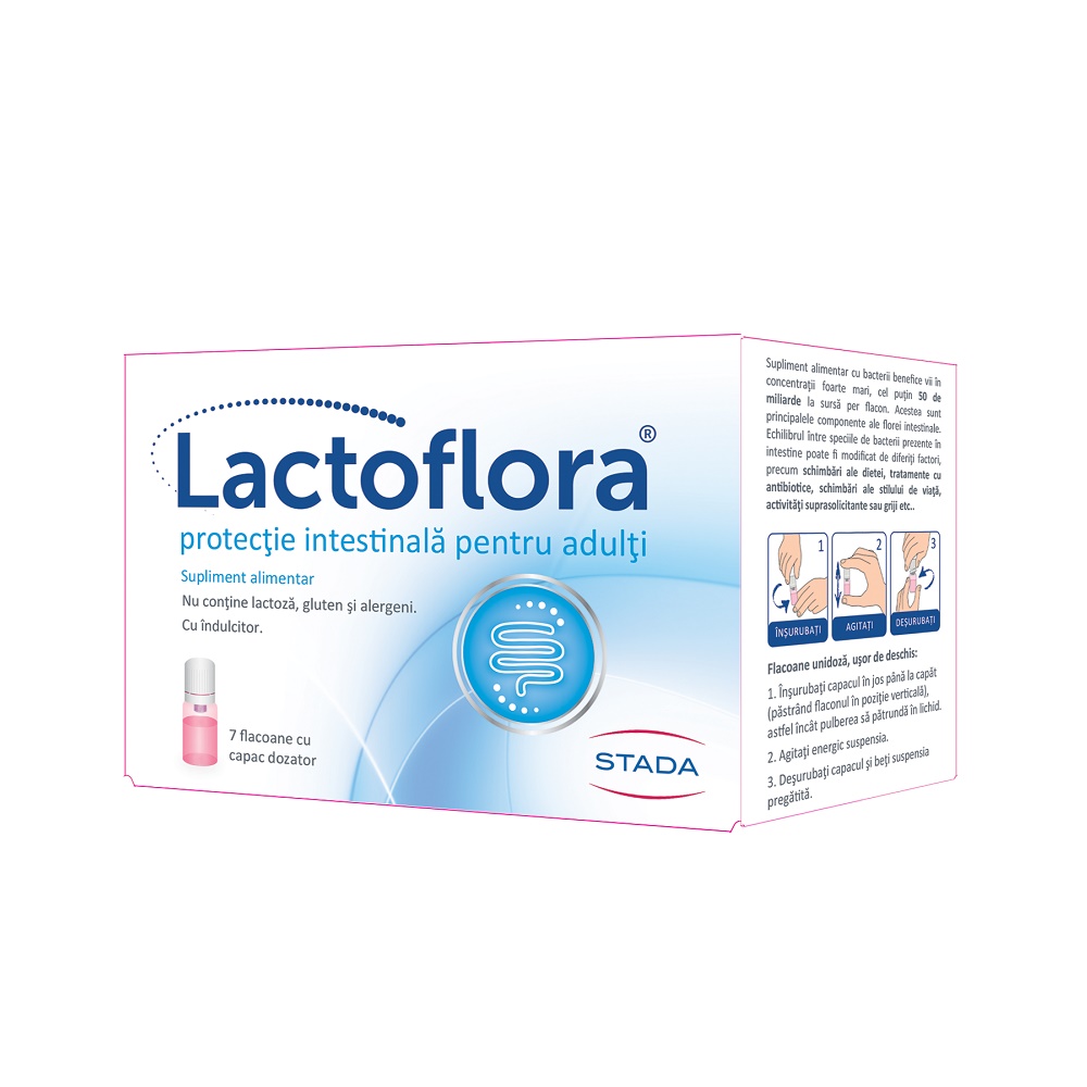 Lactoflora adulti protector intestinal 7 flacoane x 7ml