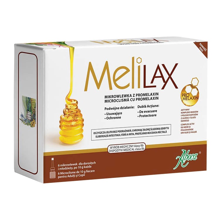 Melilax cu propolis adulti 6 microclisme