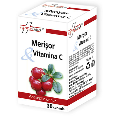 Merisor + Vitamina C 30 capsule
