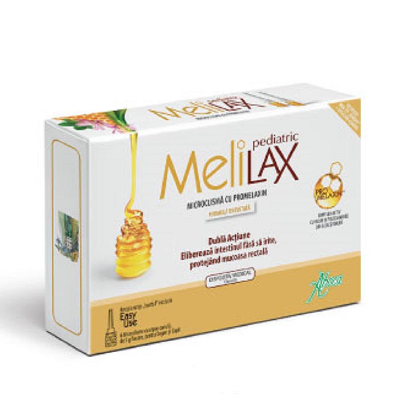 Melilax cu propolis copii 6 microclisme