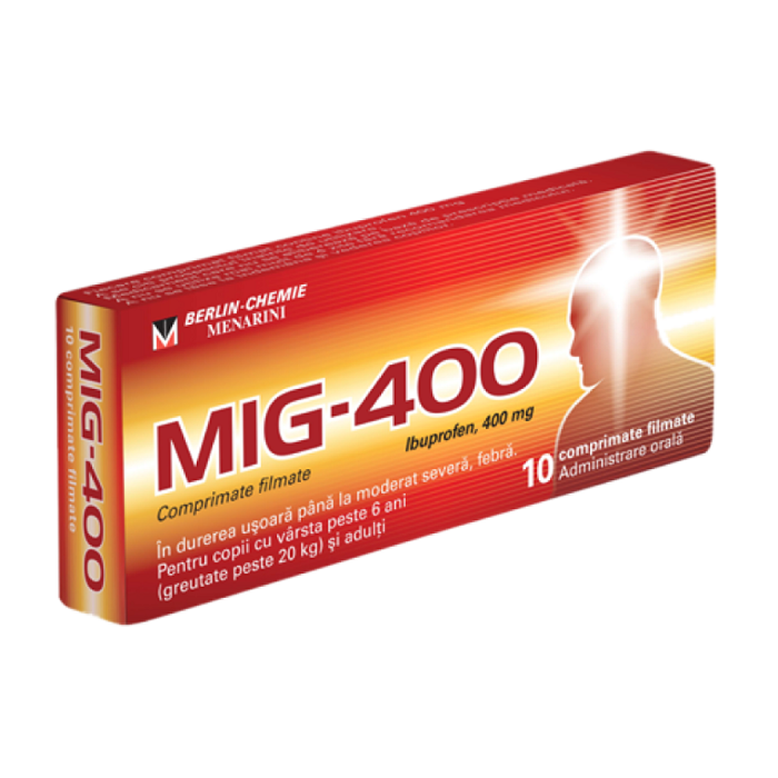MIG-400 10 comprimate filmate