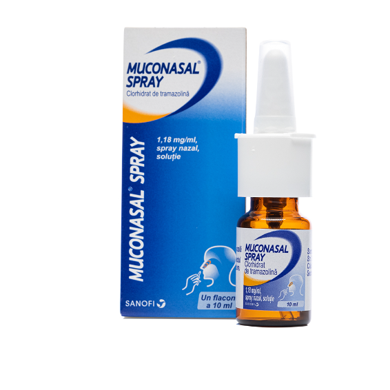 Muconasal spray nazal 1,18mg/ml 10ml