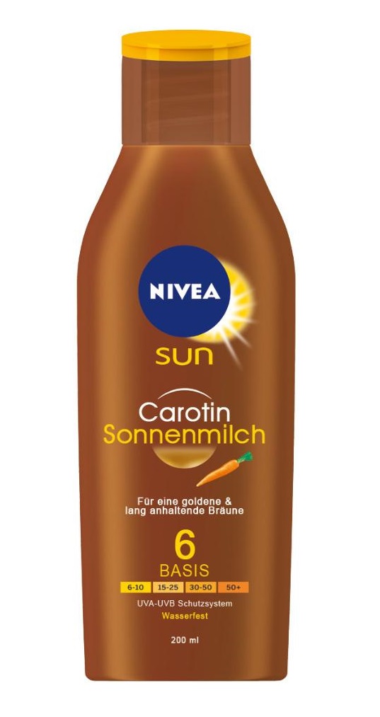 NIVEA Sun Lotiune de plaja cu caroten SPF6