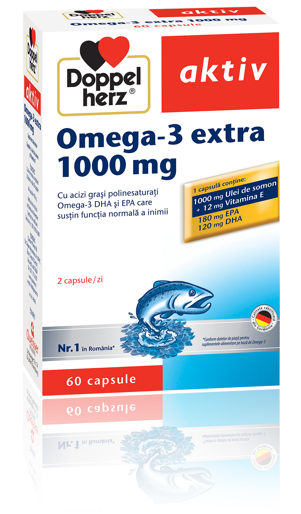 Doppelherz Omega 3 Extra 1000mg 60 capsule