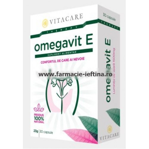 Omegavit E 30 capsule Vitacare