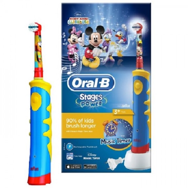 packet enthusiastic College ORAL B Periuta electrica copii Mickey Mouse D10-513