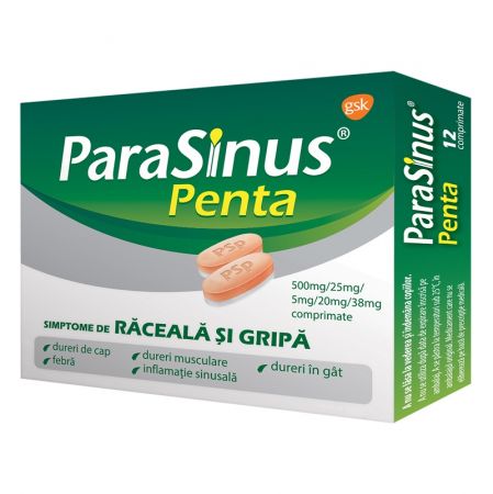 Parasinus Penta 12 comprimate