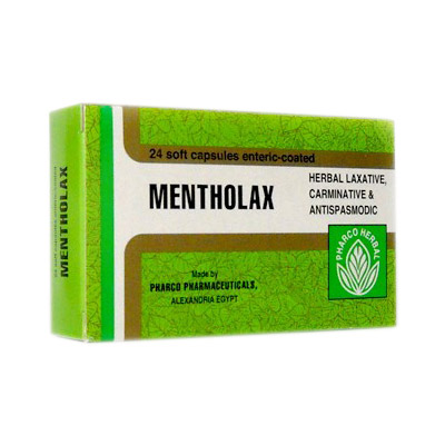 Mentholax 24 capsule Pharco Herbal