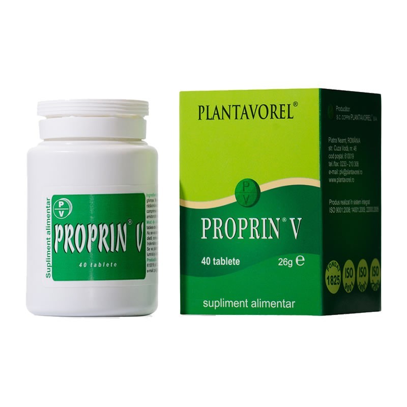 Proprin V 40 tablete Plantavorel