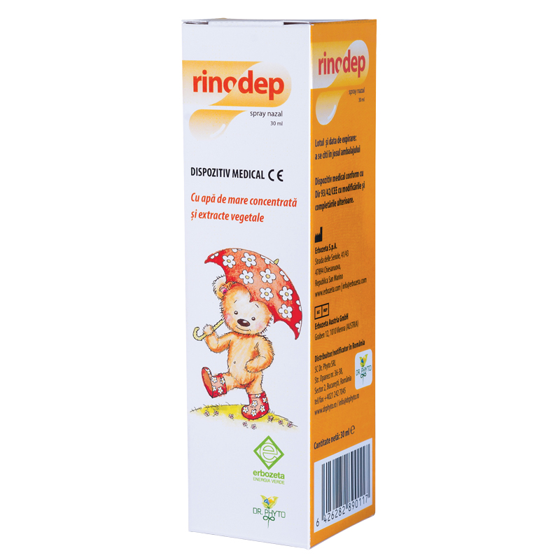Rinodep spray nazal pentru copii 30ml Dr. Phyto