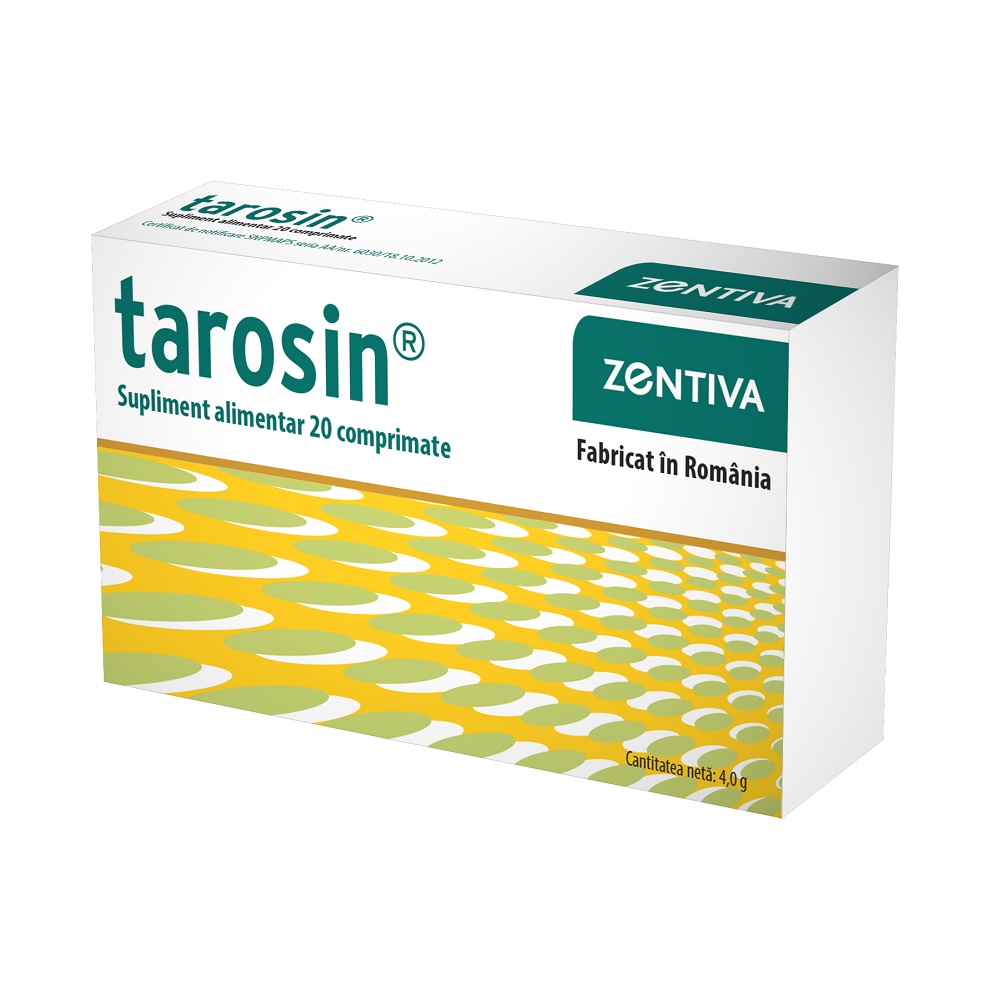 Tarosin 20 comprimate Zentiva