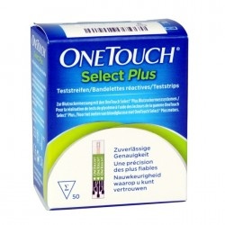 One Touch Select Plus x 50 teste