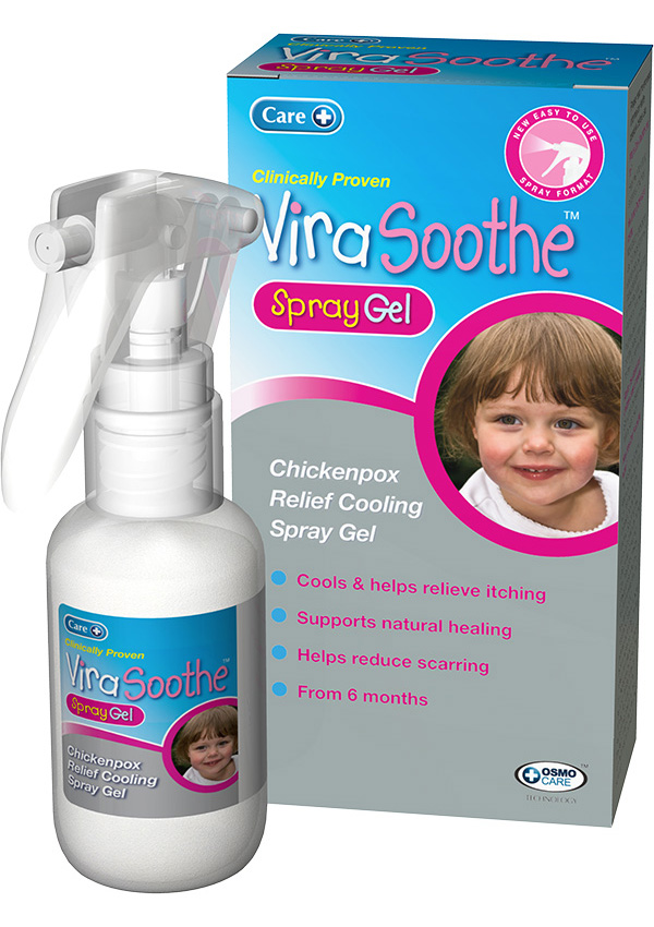 ViraSoothe spray gel calmant pentru varicela